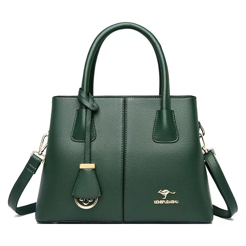 K Fashionable Womens Handbag Large-Capacity Shoulder Crossbody Bag