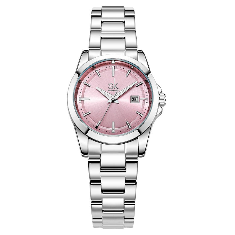 K Waterproof High-grade Stainless Steel Women's Watch