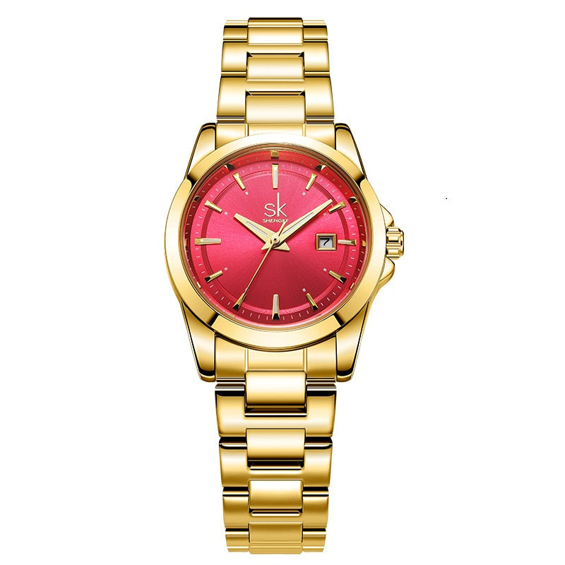 K Waterproof High-grade Stainless Steel Women's Watch