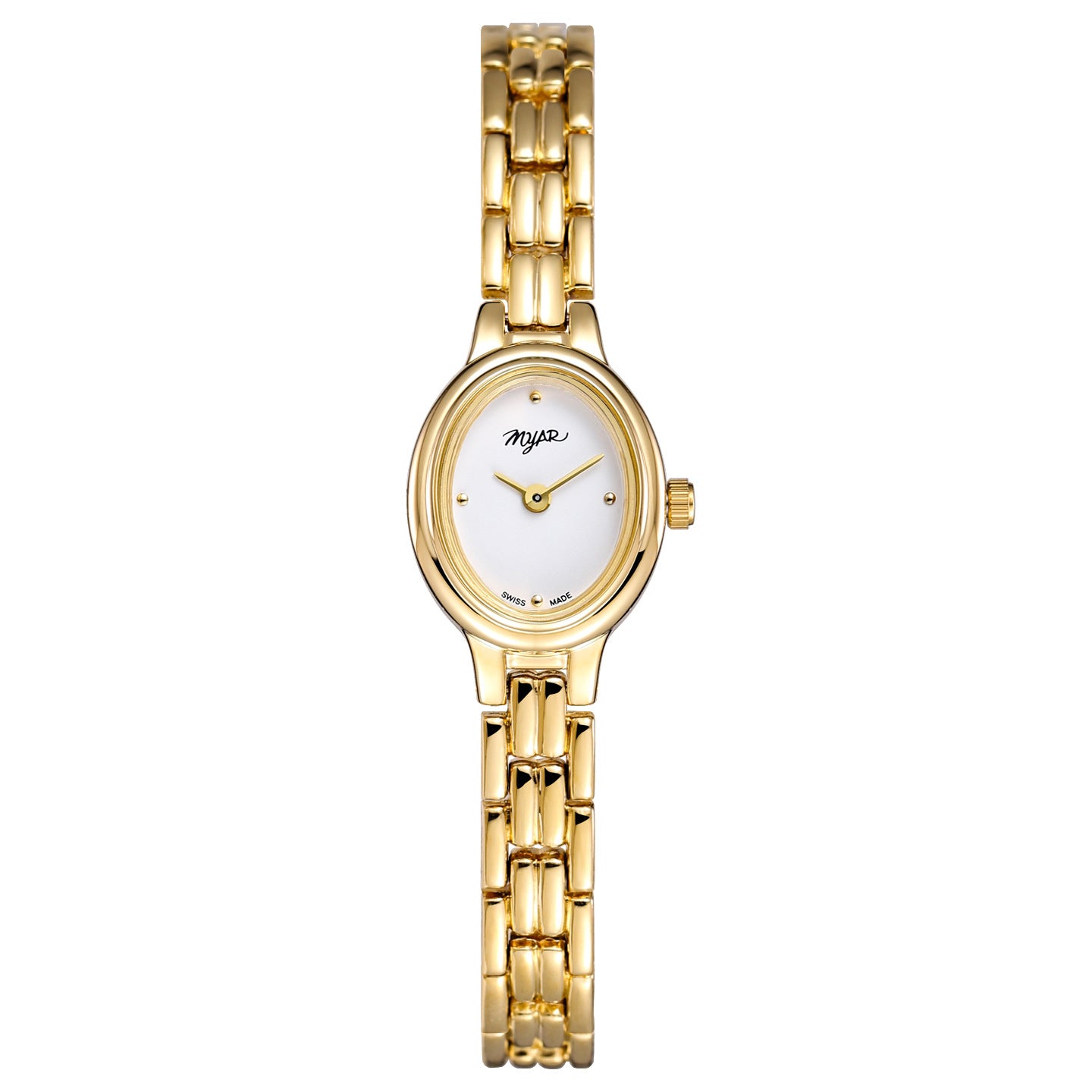 K Exquisite Oval Mini Women's Vintage Waterproof Quartz Watch