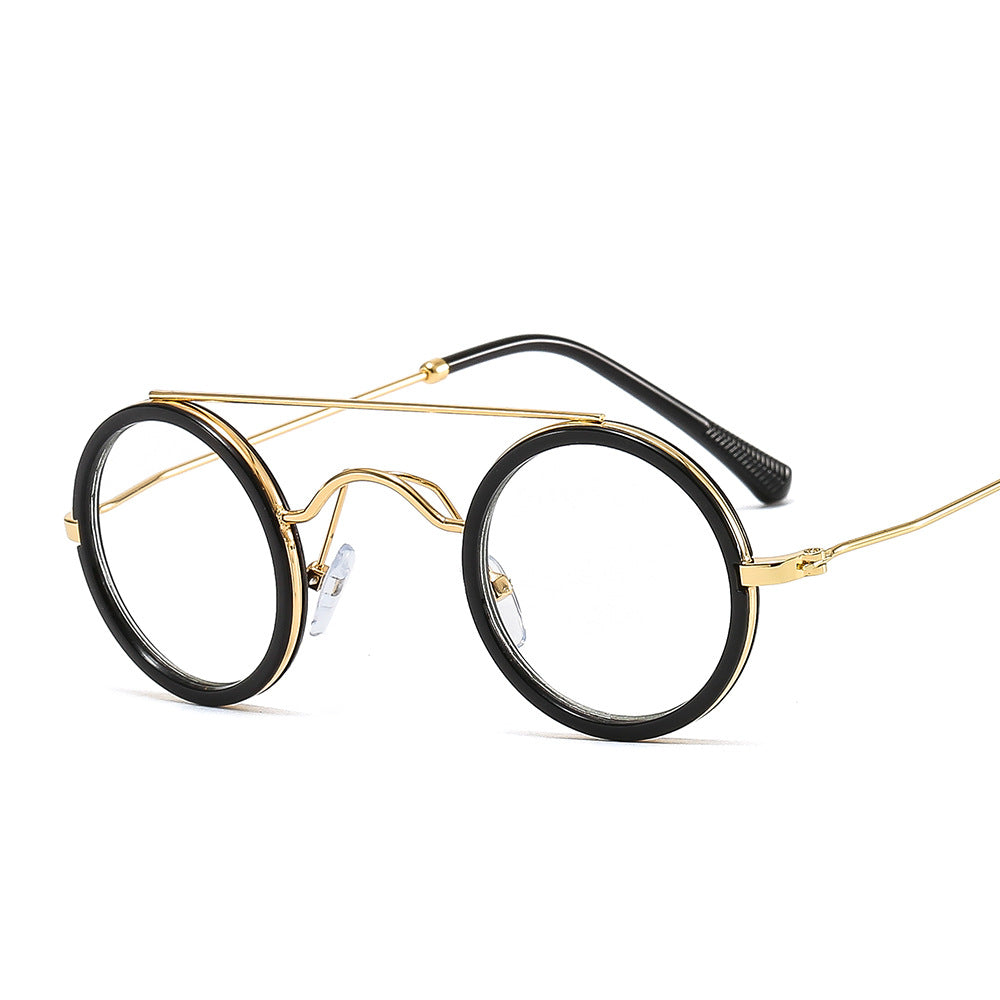 K Punk Small Round Rim Hip Hop Sunglasses