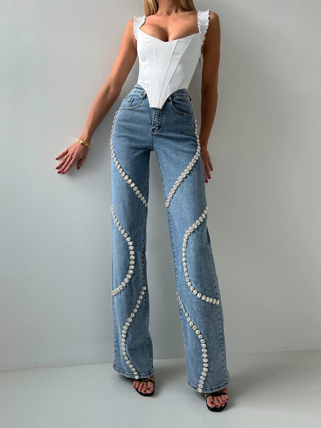 K Loose Straight Leg Jeans And Fashionable Casual Pants