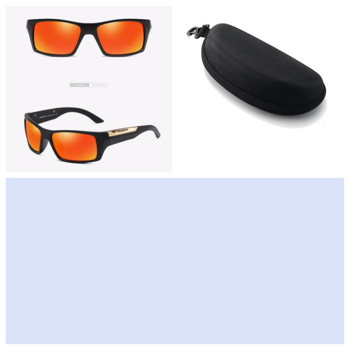 K Sports Cycling Polarized Sunglasses Large Frame Outdoor