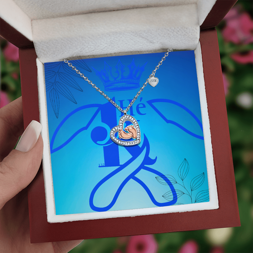 K Collier en forme de coeur M1B