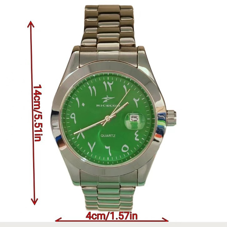 K Men's Stainless Steel Strap Watch Casual Fashion