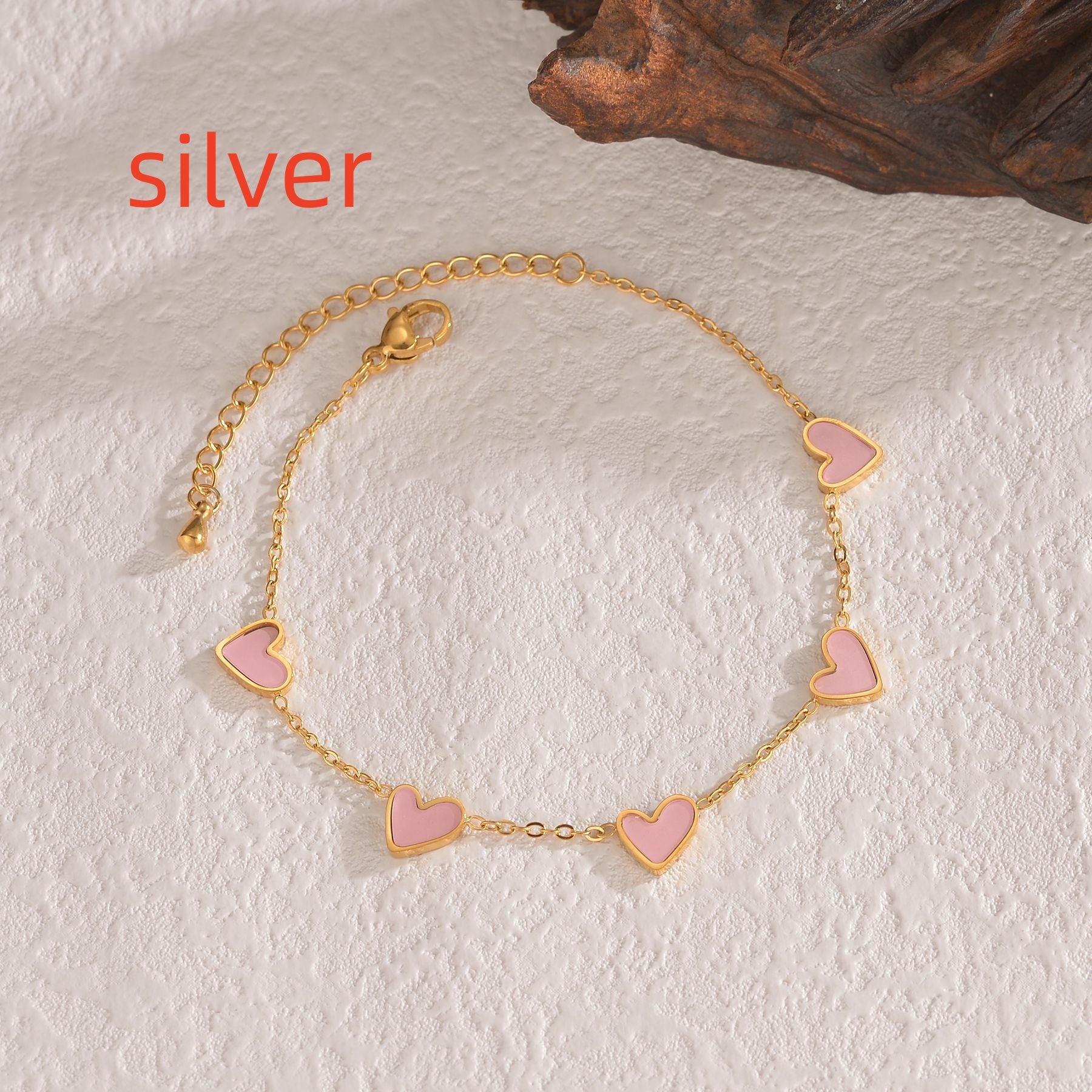 K Ins Love Bracelet  Stainless