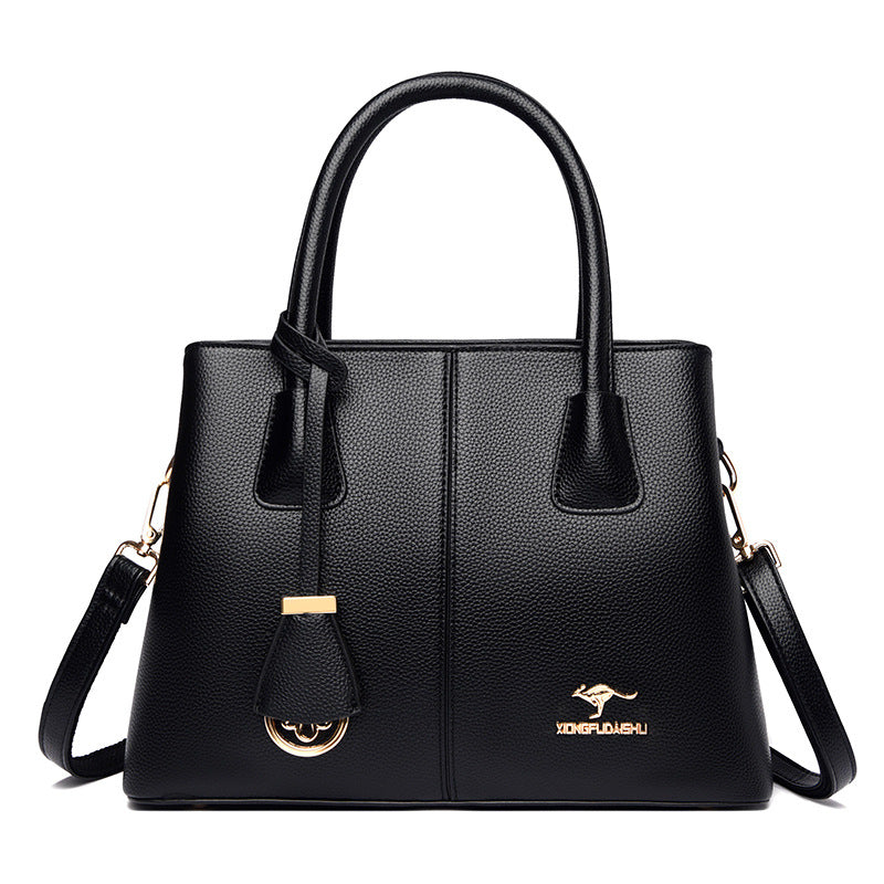 K Fashionable Womens Handbag Large-Capacity Shoulder Crossbody Bag