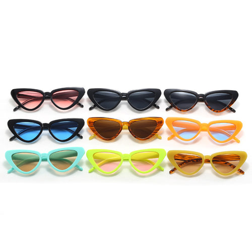 K Cat-eye Triangular Sunglasses For Women Fashionable UV Protection Shades
