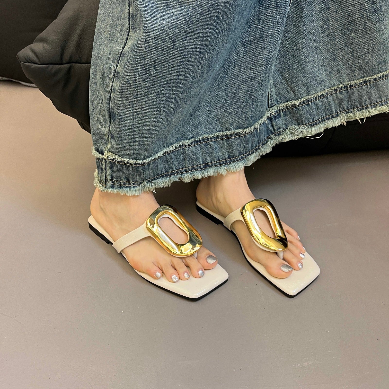 K Shoes Hollowed Mesh Shoes Summer