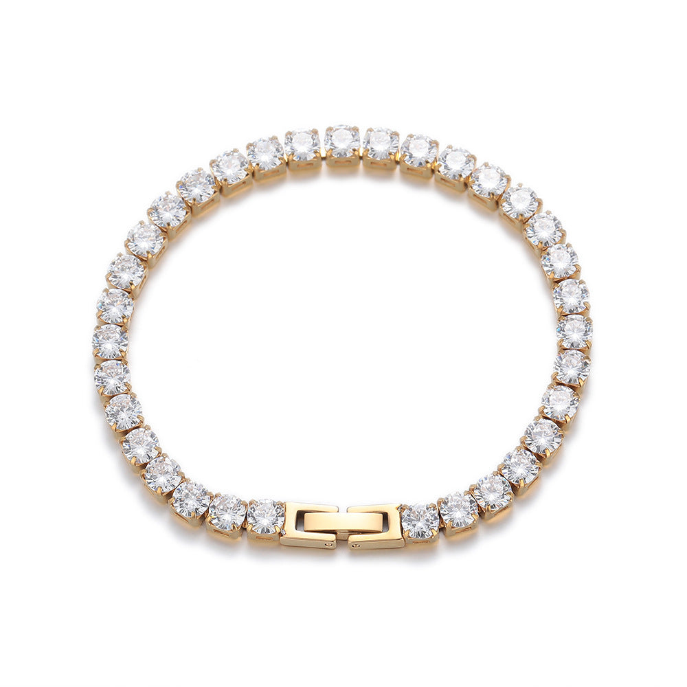 K Fashionable Titanium Steel Bracelet That Doesnt Fade
