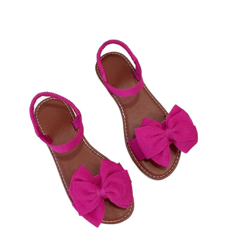 K One-strap Wear Flat-heeled
