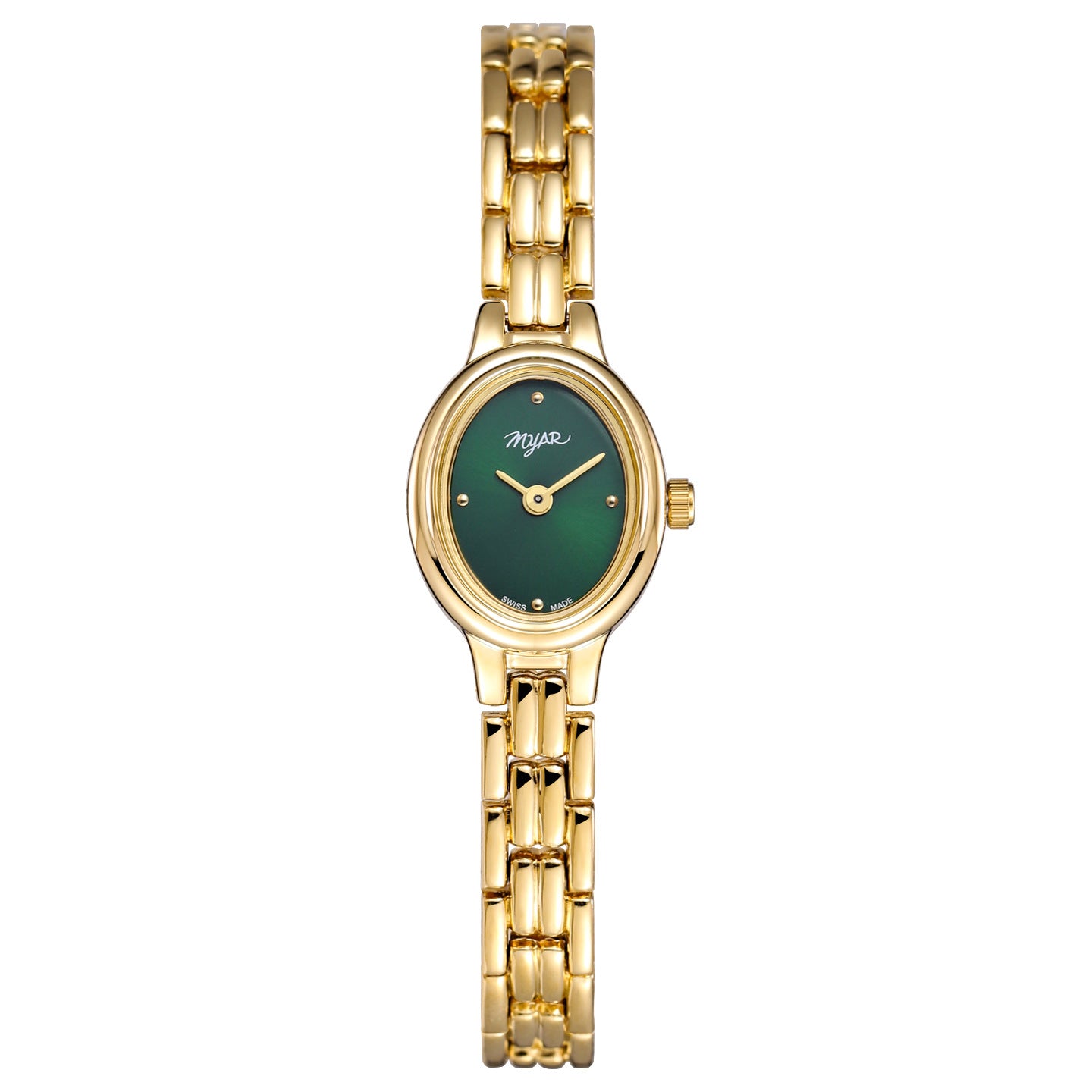 K Exquisite Oval Mini Women's Vintage Waterproof Quartz Watch