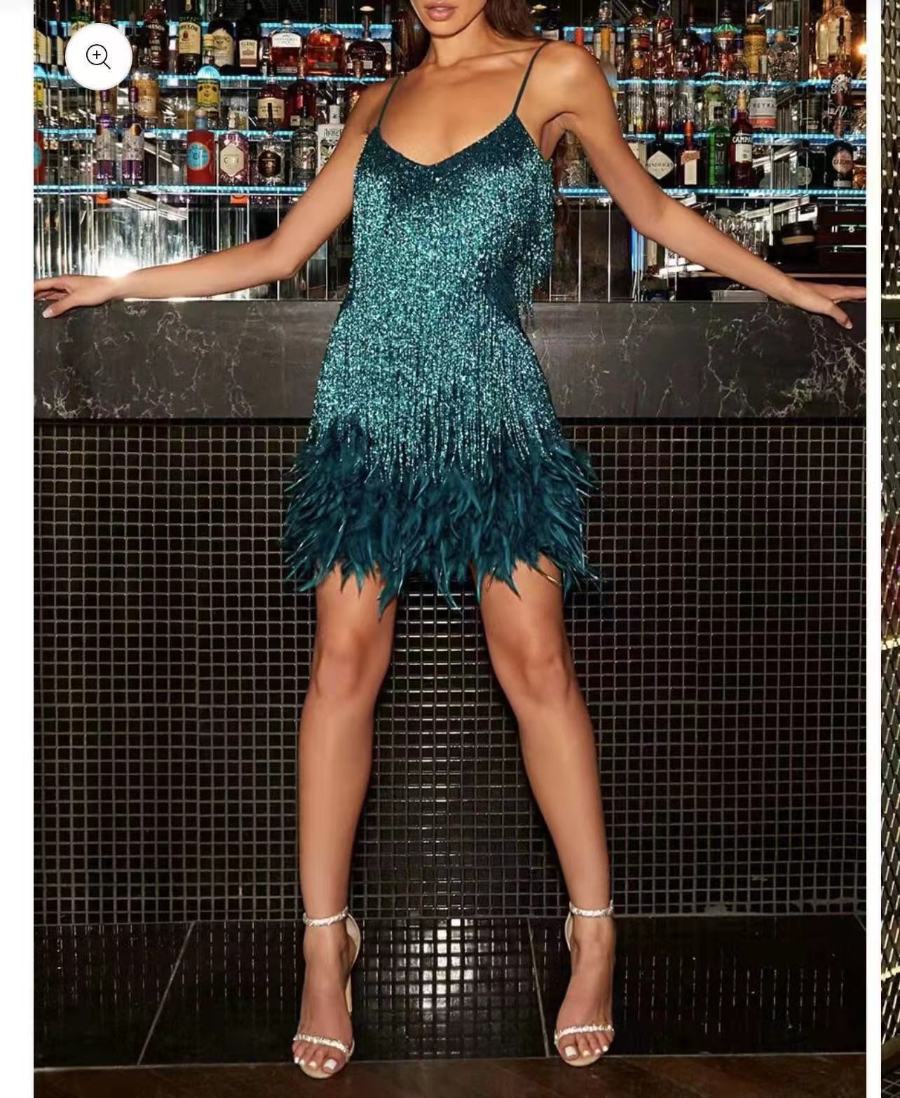 K Sexy Tassel Sequins