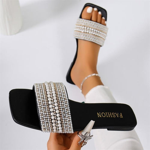 K Classic Style Flat Slippers