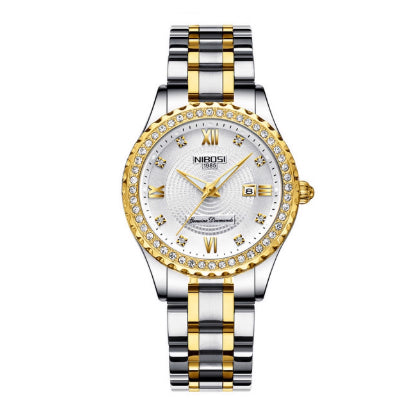 K Women's Ultra-thin Automatic Mechanical Luminous Waterproof Quartz Watch
