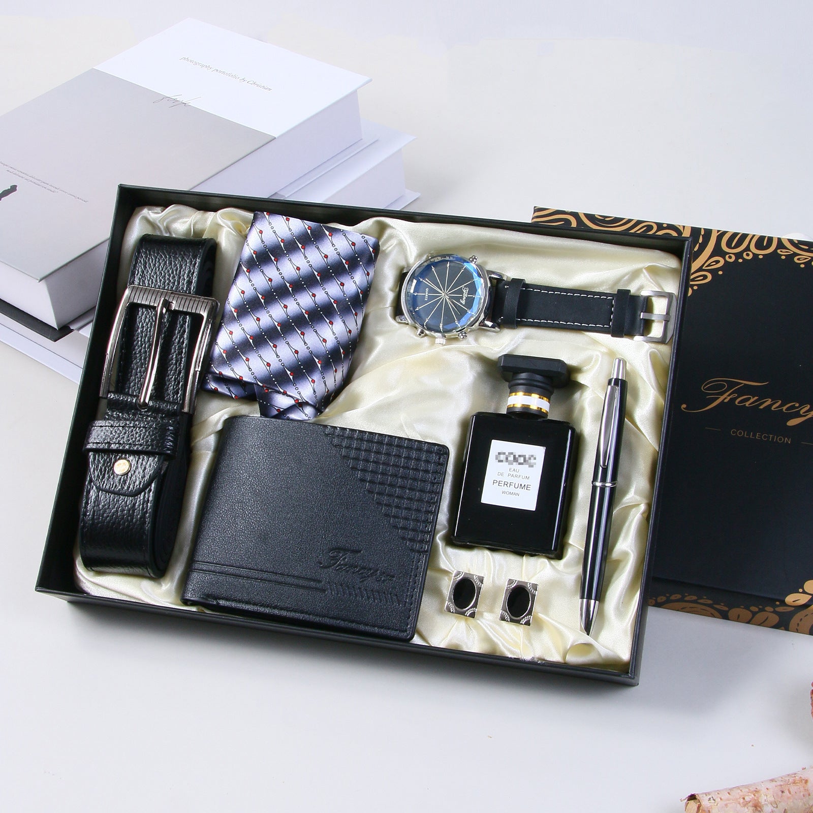 K Perfume Kit Business Gift Wallet Belt