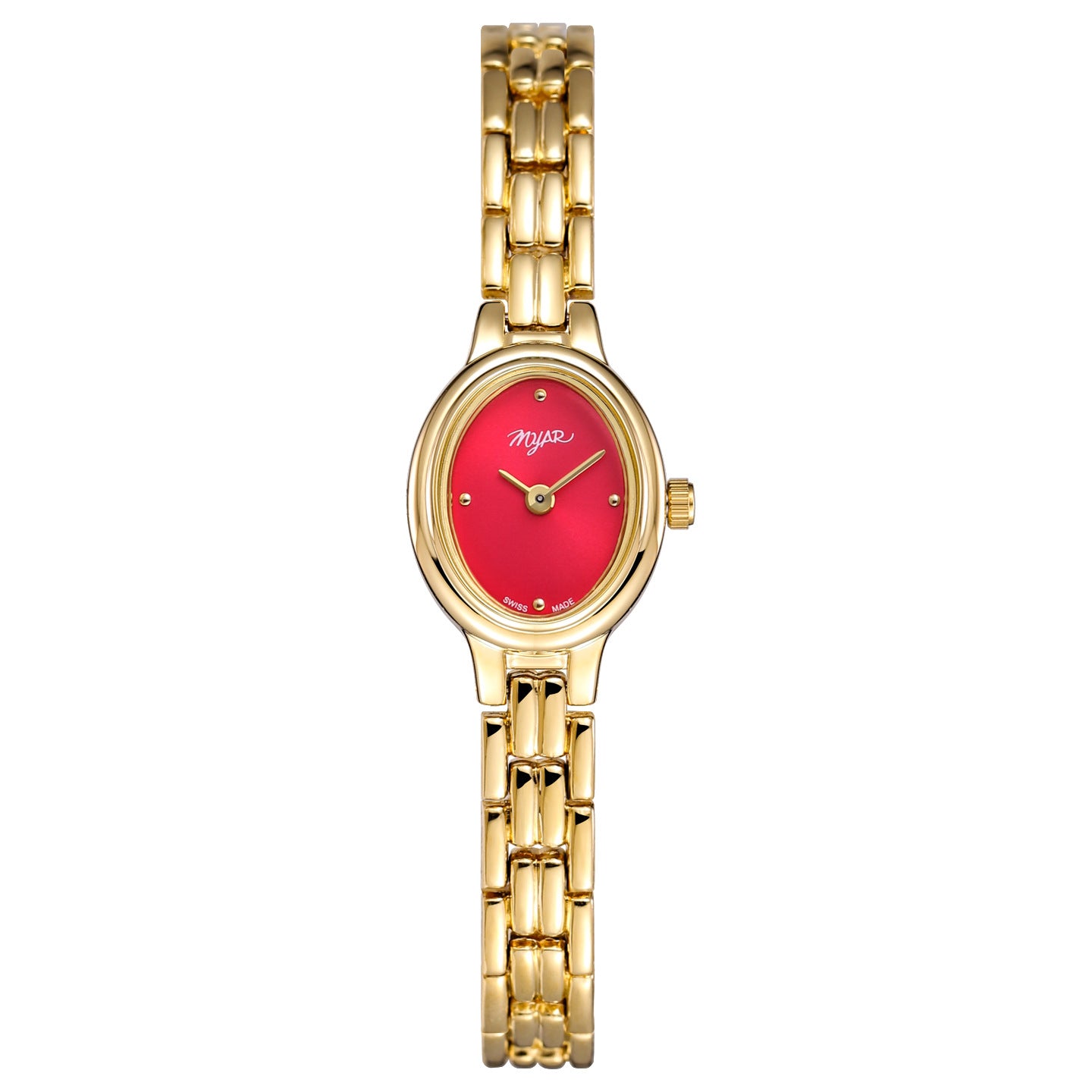 K Exquisite Oval Mini Women's Vintage Waterproof Quartz Watch
