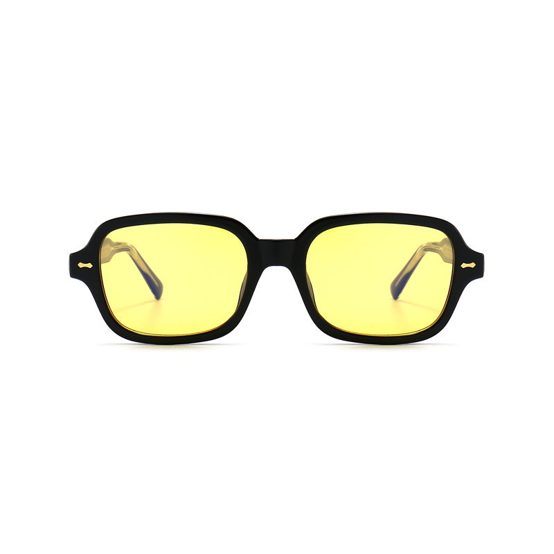 K Retro Large Frame European Beauty Hip Hop Trend Sunglasses