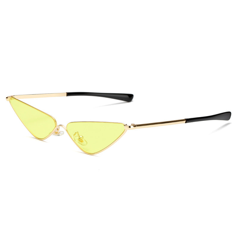 K Fashion Simple Small Frame Triangle Sunglasses