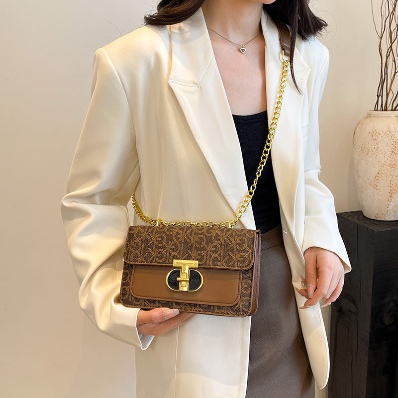 K Spring New All-Match Instagram-Style ShoulderCrossbody Bag Small Square