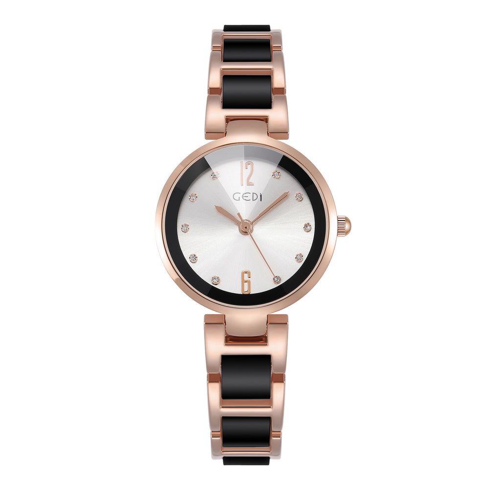K Simple Elegant Waterproof Women's Quartz Watch