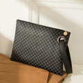 K Womens Simple Large-Capacity Clutch Bag With Print