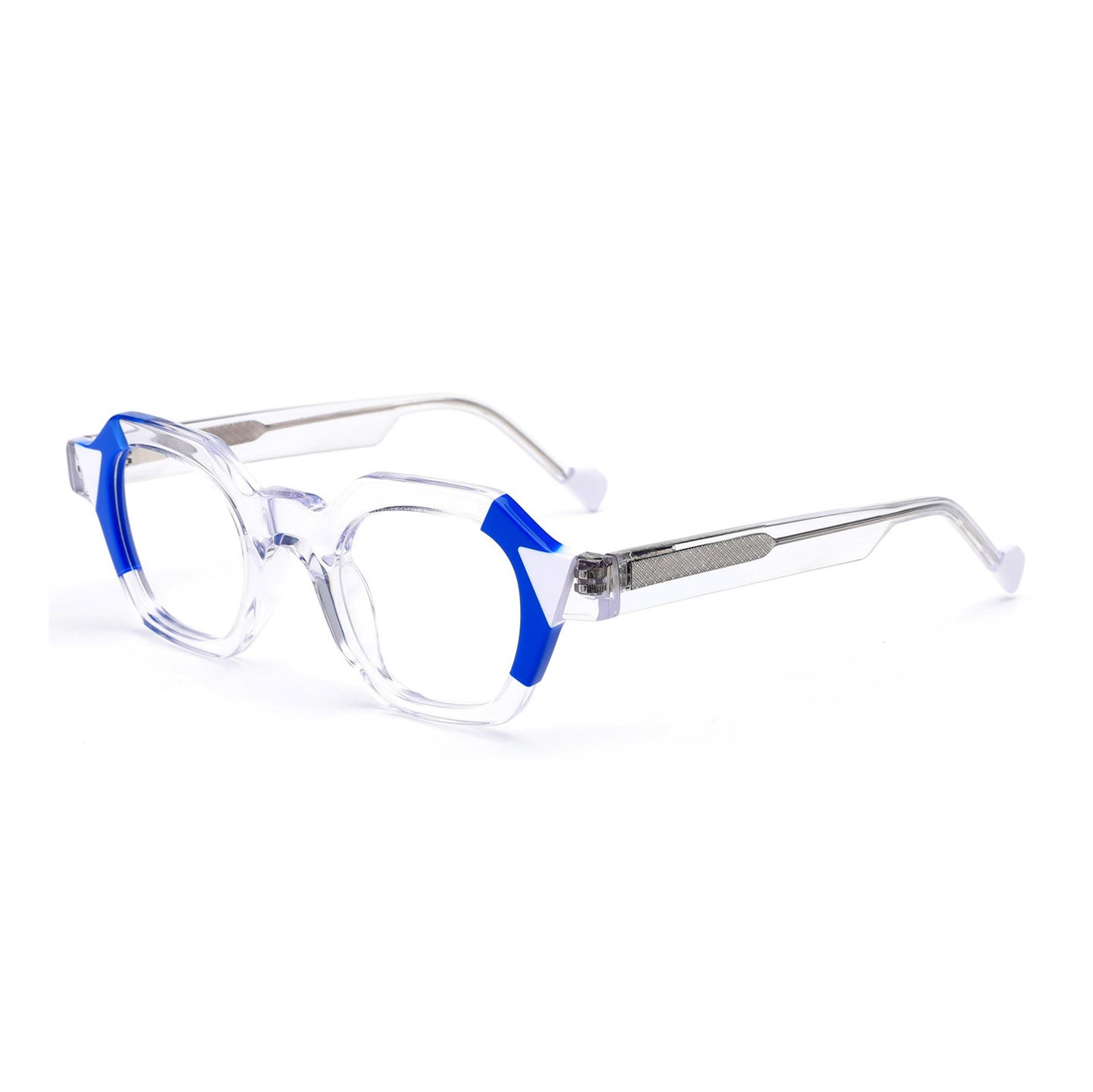 K Optical Glasses Frame Multilateral Box Fashion Plain Glasses