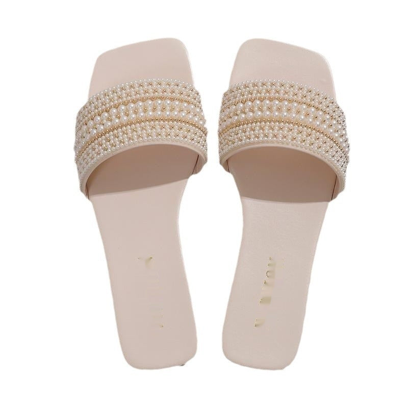 K Classic Style Flat Slippers