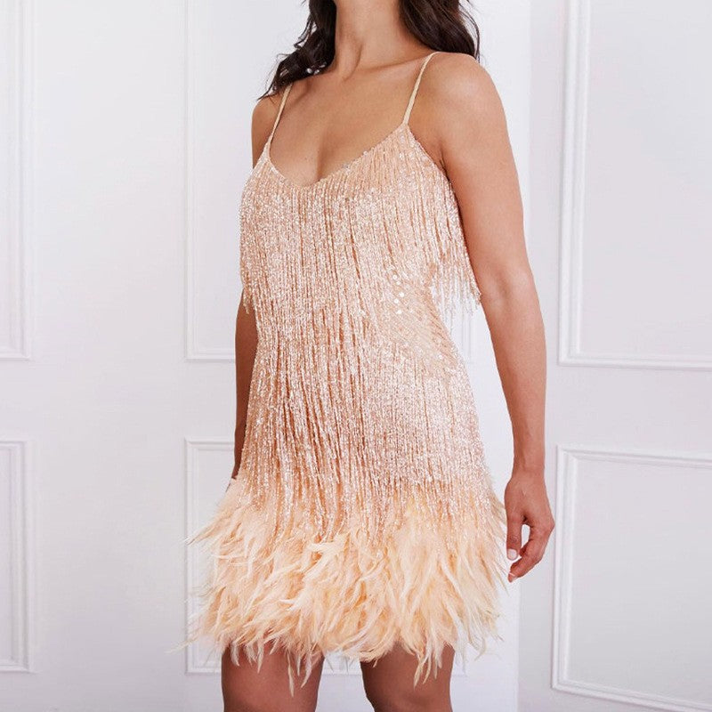 K Sexy Tassel Sequins