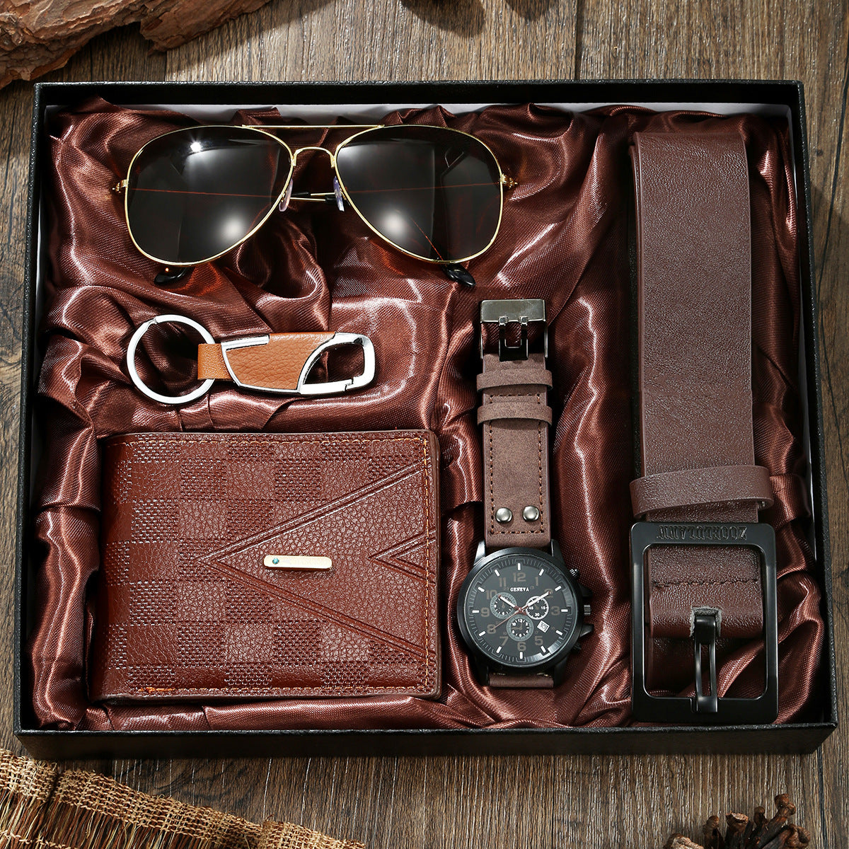 K Fashion Creative Quartz Watch Gift Box Suit