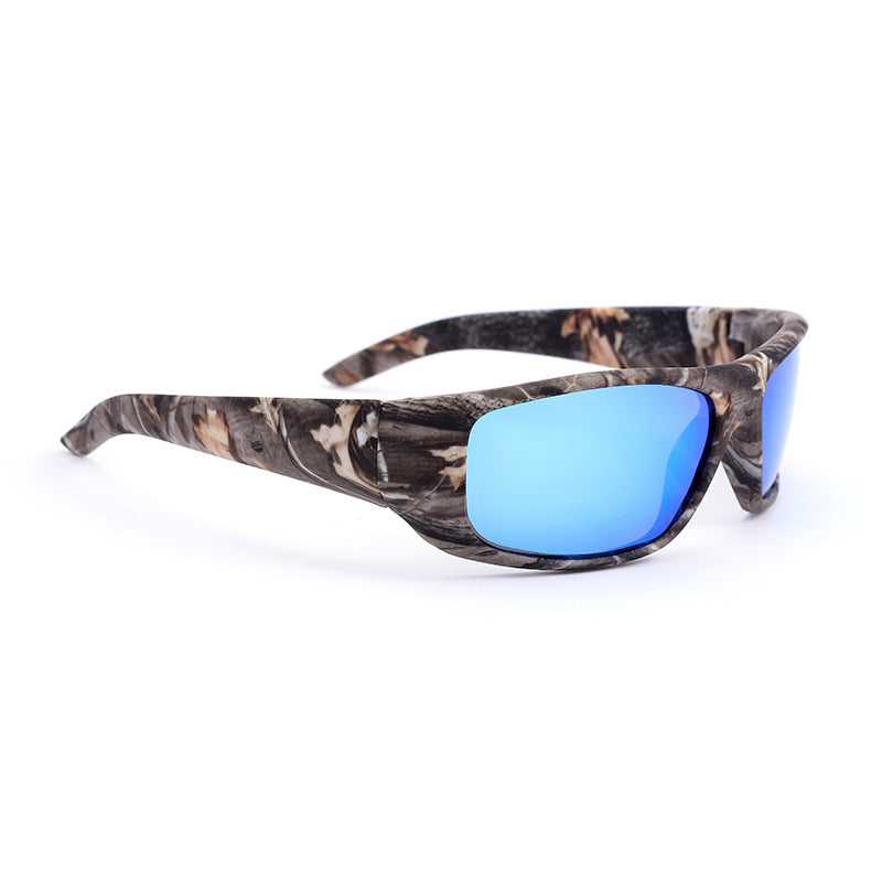 K Retro Camouflage Frame Polarized Glasses Outdoor Riding Shading
