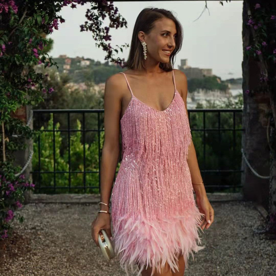 K Sexy Tassel Sequins