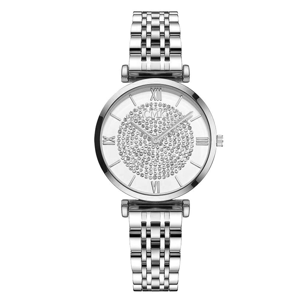 K Stylish Graceful Simple Gold Quartz Watch