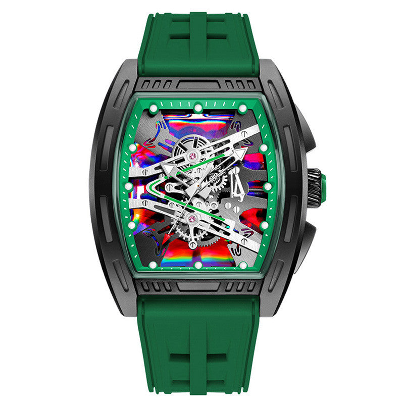 K Luminous Water-resistant And Bold Quartz Sports Watchtrendy Cool And A Classic For Men
