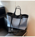 K Retro Commuter Work Tote Handbag Shoulder Bag