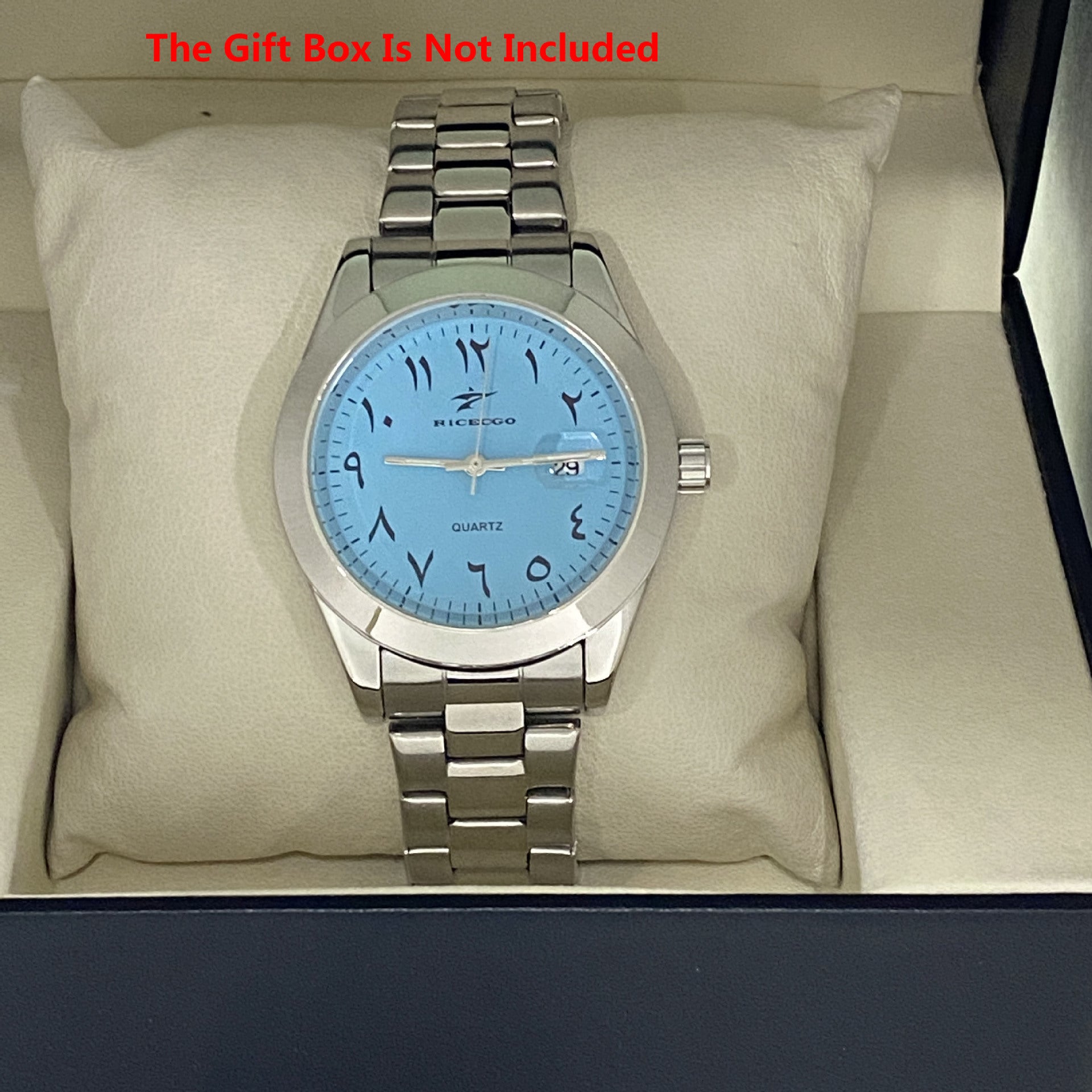 K Men's Stainless Steel Strap Watch Casual Fashion