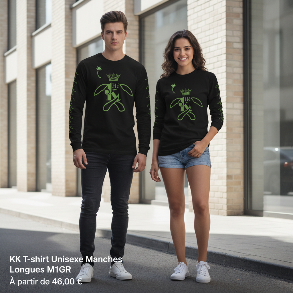 KK T-shirt Unisexe Manches Longues M1GR